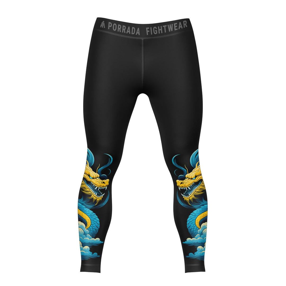 LEGGING DRAGON BLEU