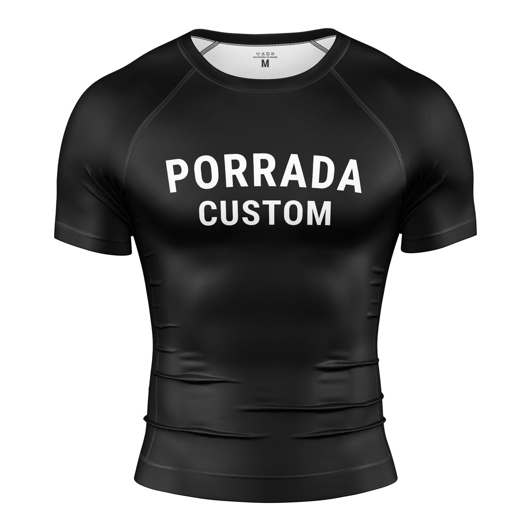 CUSTOM SHORT SLEEVE RASH GUARD