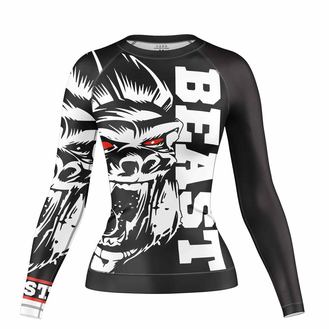 RASHGUARD FEMME GORILLA BEAST