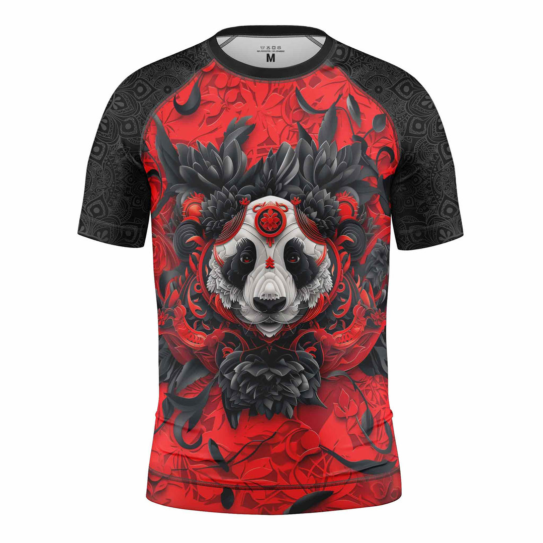 RASHGUARD ENFANT MANCHES COURTES LOTUS PANDA