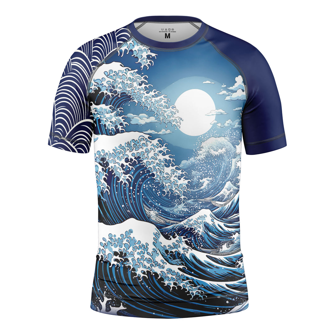 RASHGUARD ENFANT MANCHES COURTES MIZU