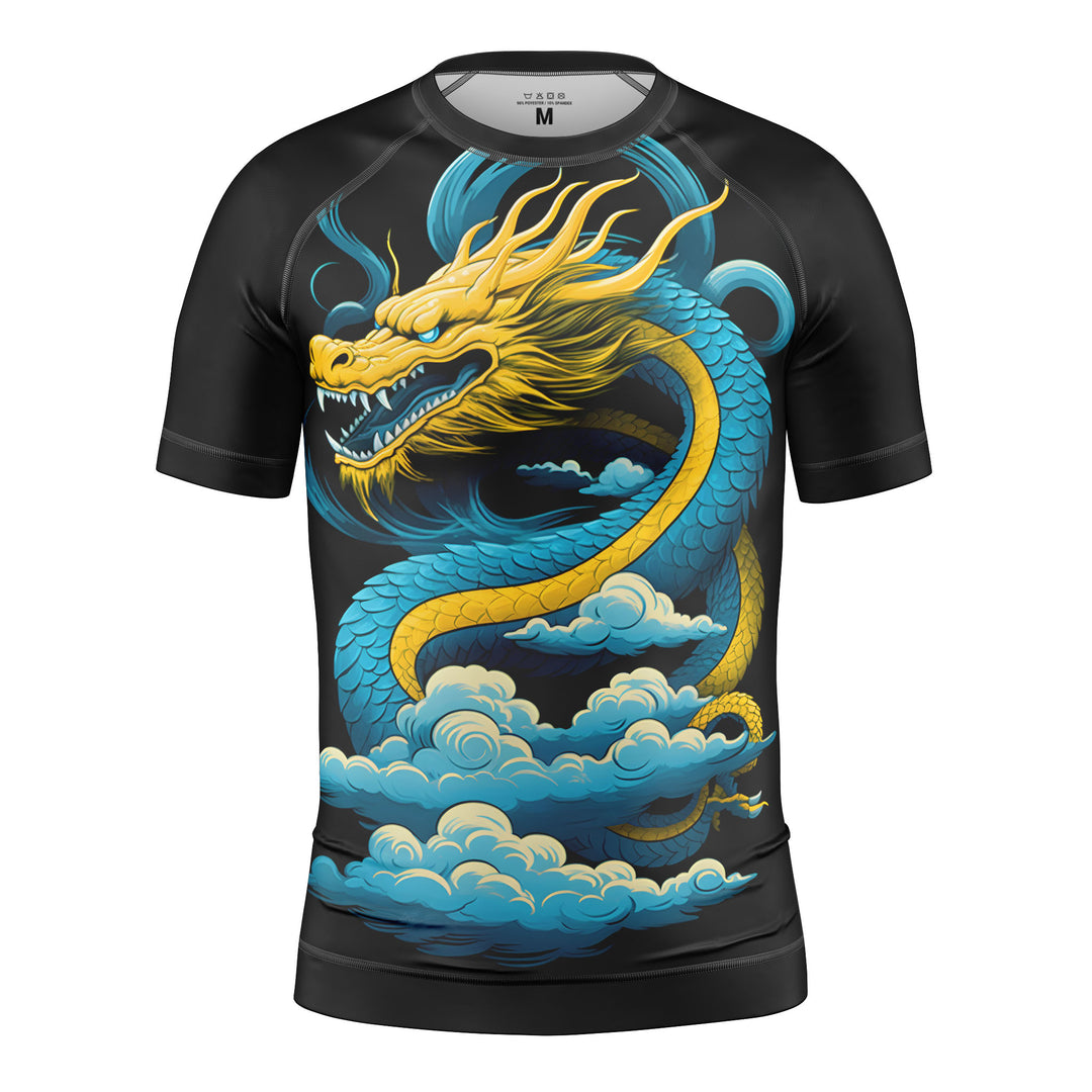 BLUE DRAGON KIDS RASH GUARD