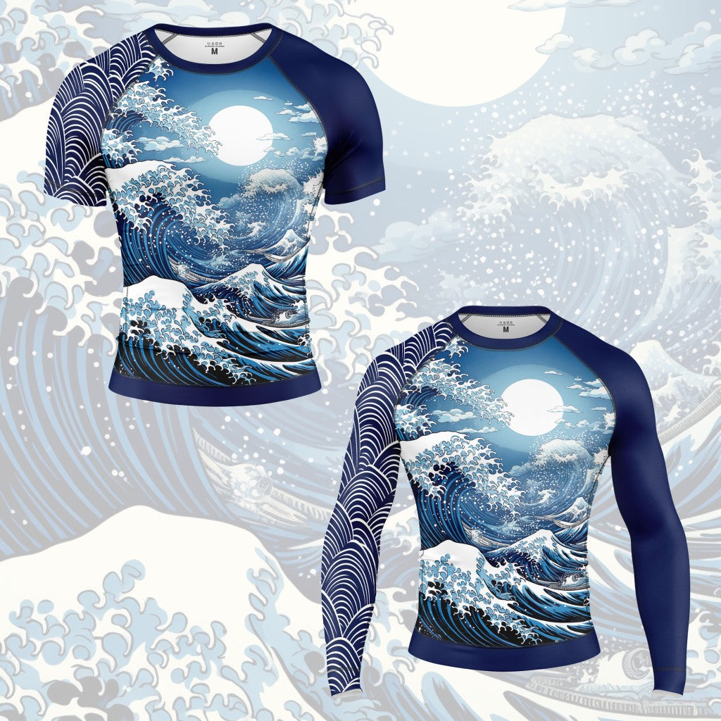 RASHGUARD MANCHES COURTES MIZU