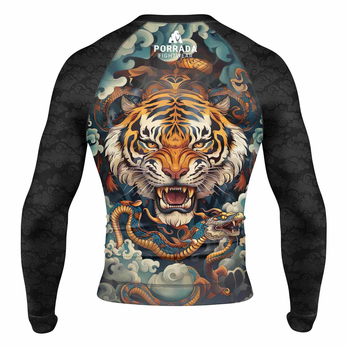 Boxing Rash Guard Men's Rash Guards for BJJ, MMA & Combat Sports – PORRADA FIGHTWEAR