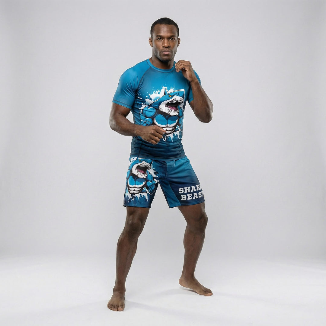 Shark Beast MMA fight shorts