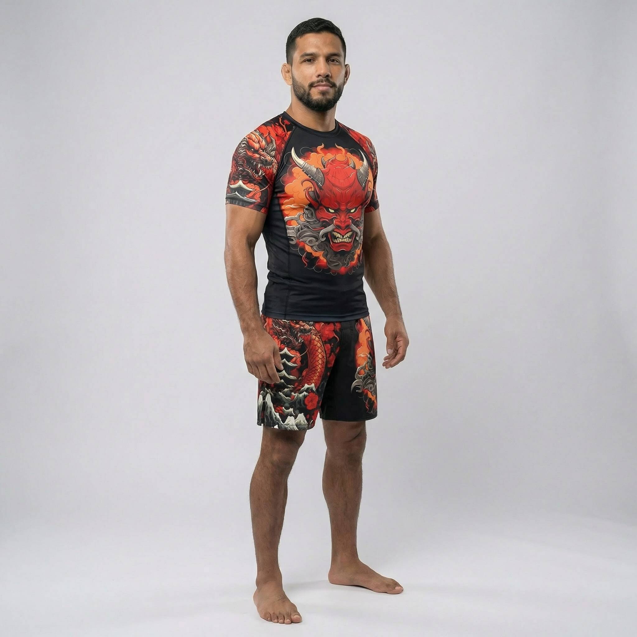 Performance Kaido Dragon fight shorts for MMA or BJJ