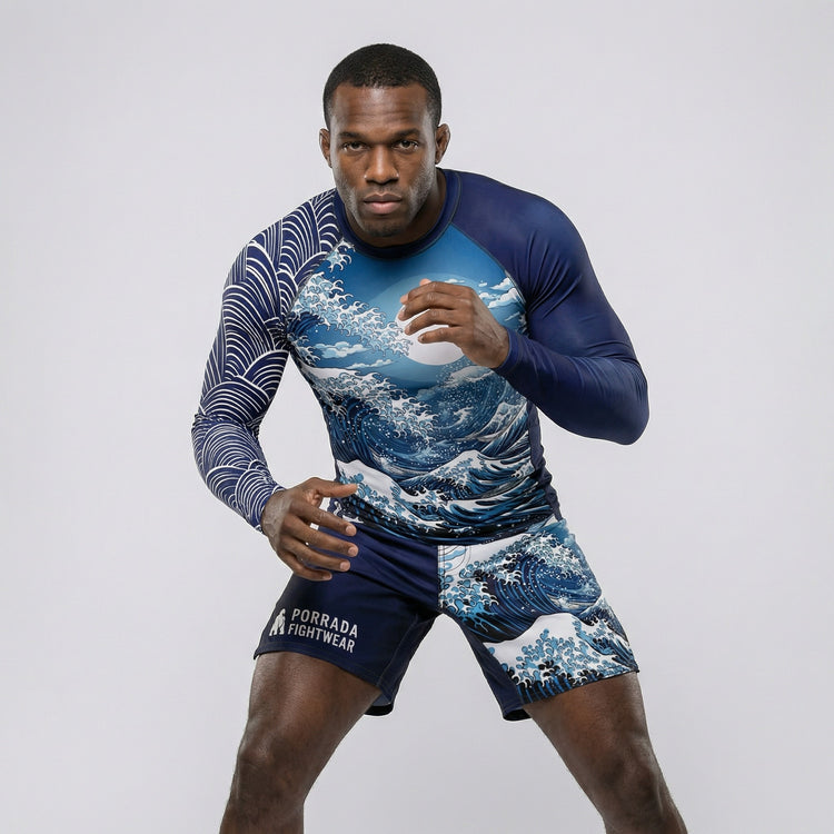 Mizu rash guard for BJJ and MMA training