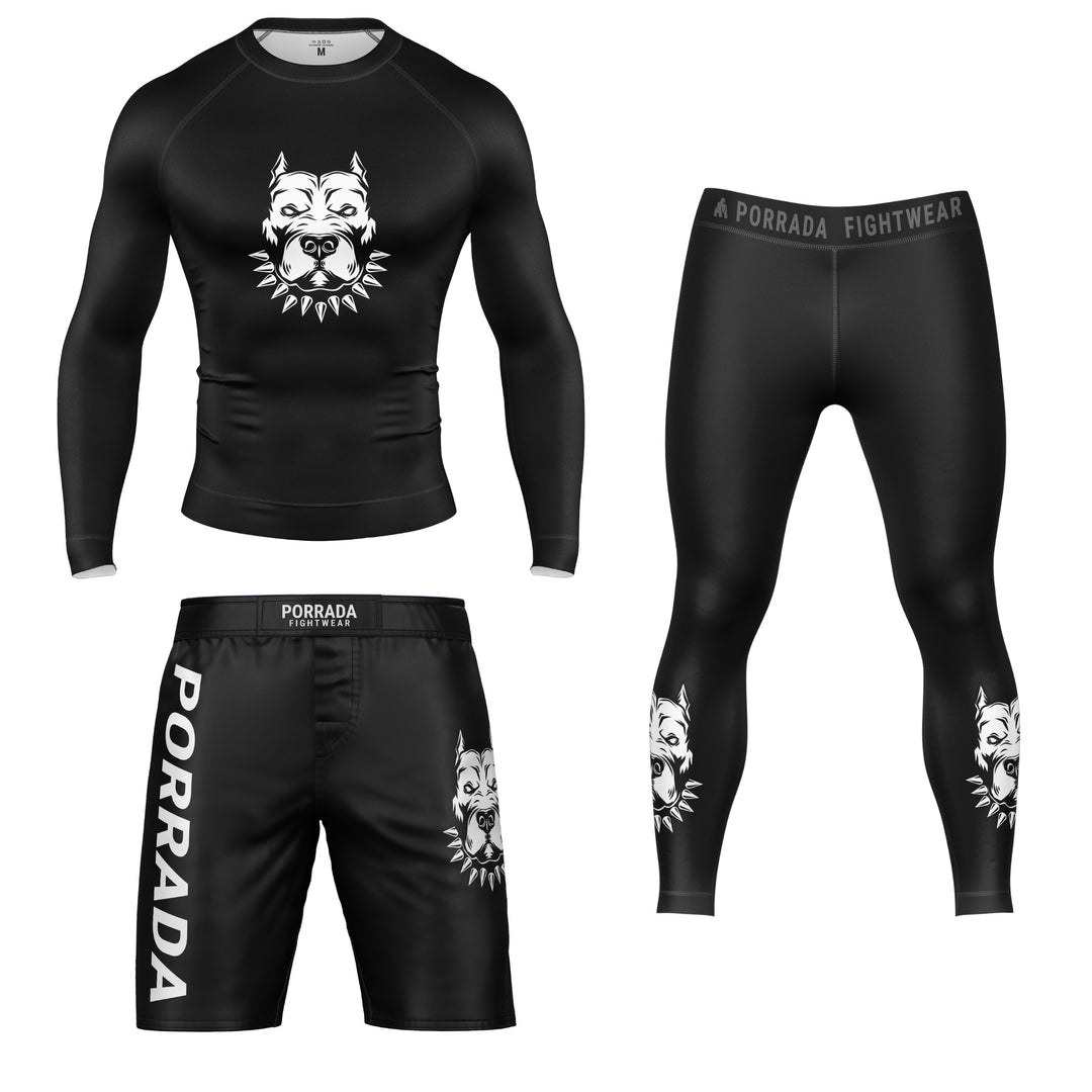 PITBULL BLACK SPORTS SET