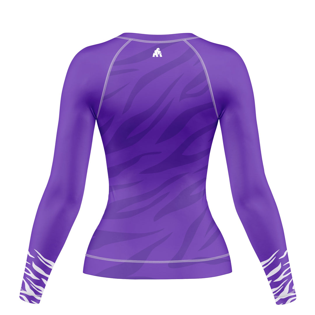 PURPLE BELT COMPETITION RANKED WOMEN RASH GUARD
