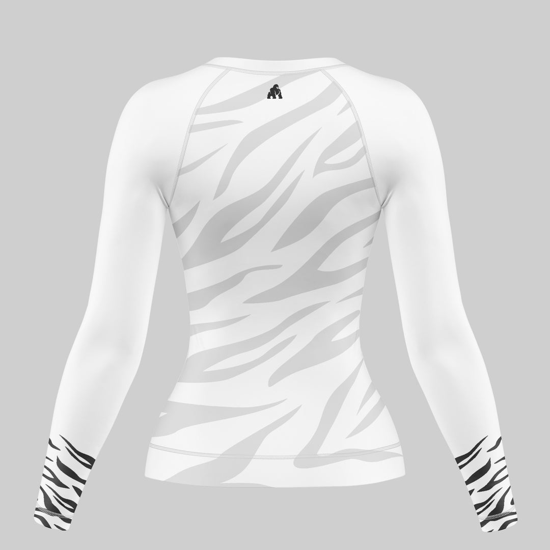 WHITE BELT COMPETITION RANKED WOMEN RASH GUARD