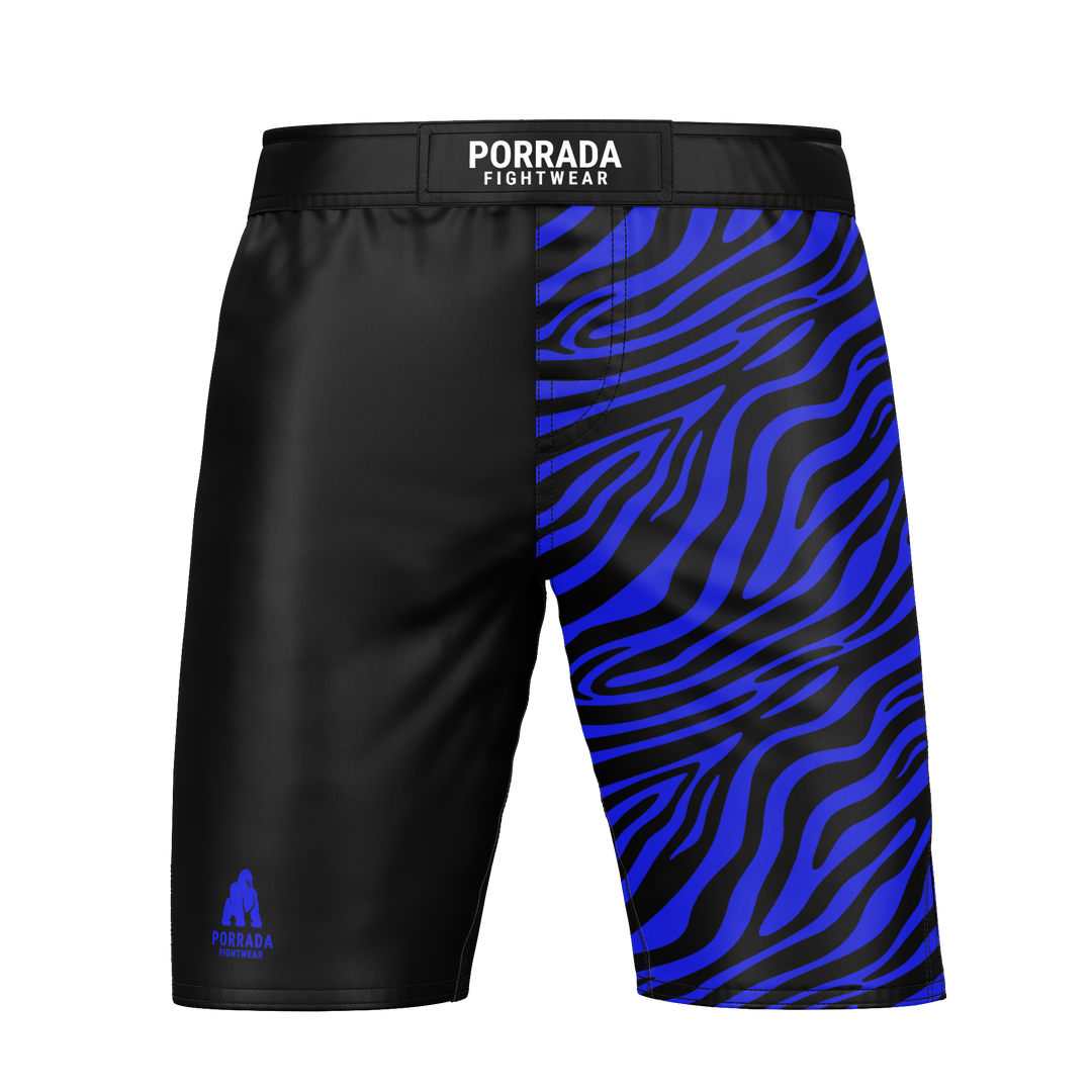 FIGHT SHORT JJB COMPETITION BLANC BLEU