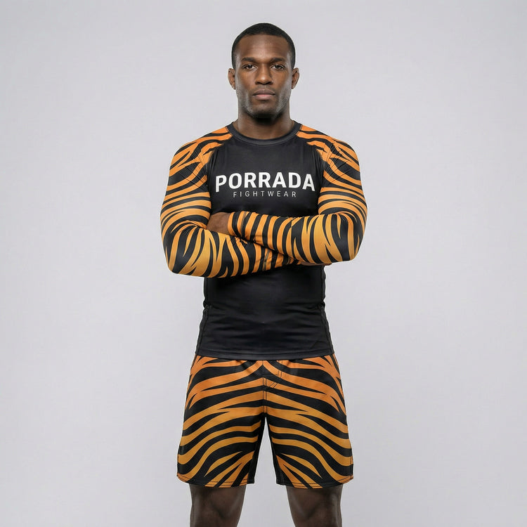 Tiger design combat sports fight shorts